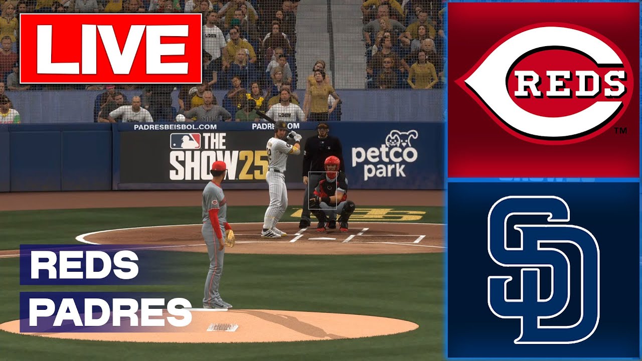 🔴LIVE 🔴San Diego Padres vs Cincinnati Reds/ September 8/ Mlb Envivo/MLB THE SHOW 25