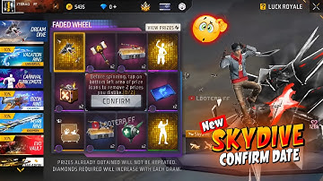 New Skydive Event (Confirm Date) 💥🤯| New Lol Emote In Free Fire | Free Fire New Event | Ff New Event