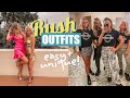 Sorority Recruitment Outfits + My Experience Rushing | Ella Elbells