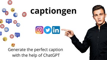 Generate the Perfect Caption with Captiongen & ChatGPT | Captiongen Demo