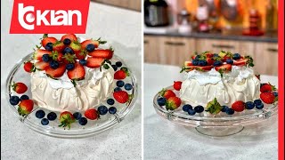 Shije Shtëpie - Tortë Pavlova me fruta - Tv Klan screenshot 5