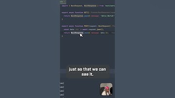 Creating a POST Route Handler 🚀 | Next.js 15 Tutorial #nextjs #shorts