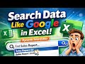 Dynamic Search Box in Excel 🔍 | Excel Live Search Step by Step (Hindi) | Job Ready Excel
