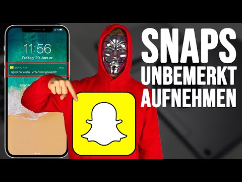 Snapchat Screenshot ohne Benachrichtigung iPhone! [2022]