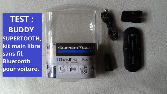 Kit Main libre bluetooth voiture fonction charge - All4iphone