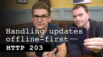Handling updates offline-first - HTTP 203