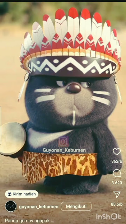 #panda gemoy #ngapak kebumen