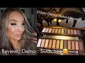 Urban Decay Naked Honey Eyeshadow Palette : Review : Demo : Swatches