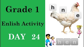 Grade 1 English activity  day 24