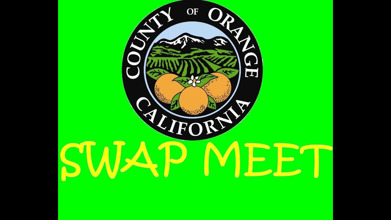 Orange County California Swap Meet Shopping for socks, sunglasses