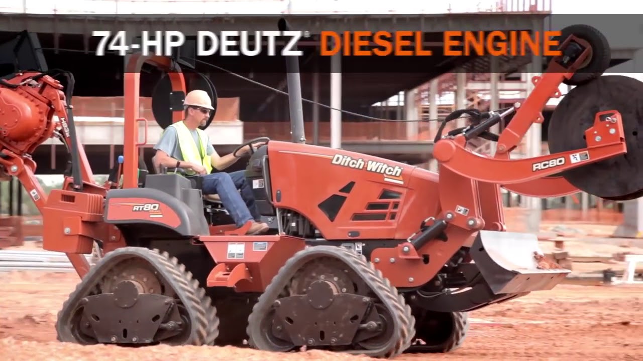 Ditch Witch RT80 Quad