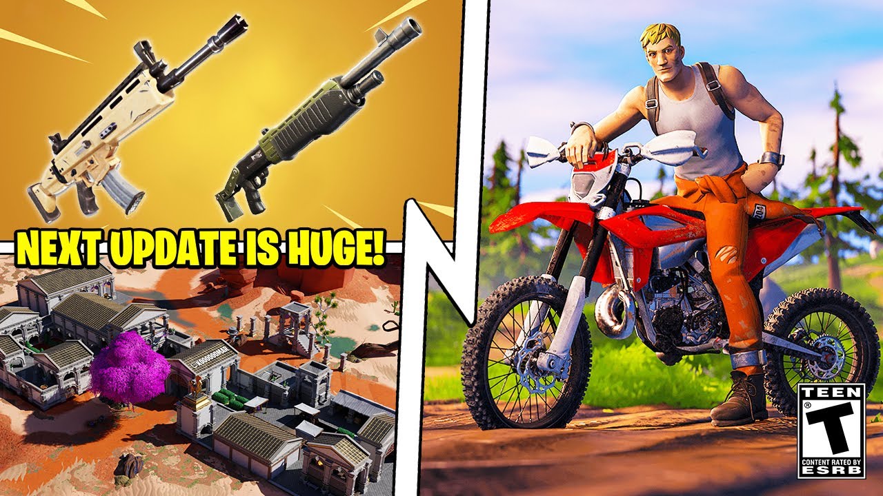 Fortnite OG Update! (Scar & Pump, Trailer, Motorcycle!)