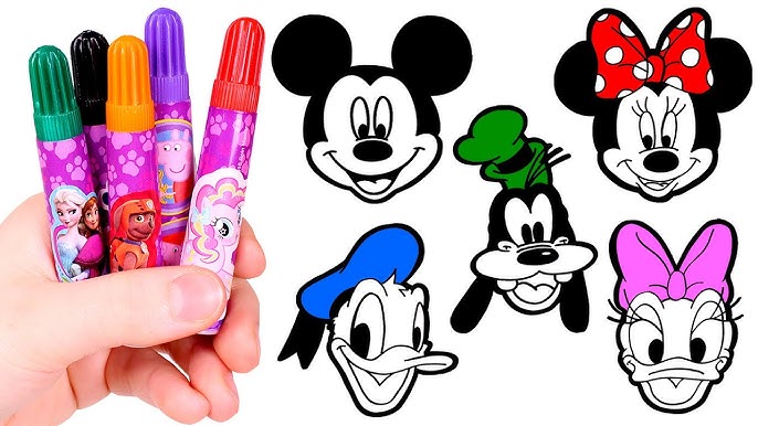 Dibuja y colorea a MICKEY MOUSE con sus AMIGOS 🎨🐭 Dibujos para niños - YouTube dibuja-y-colorea-a-mickey-mouse-con-sus-amigos-dibujos-para-ni-os-youtube
