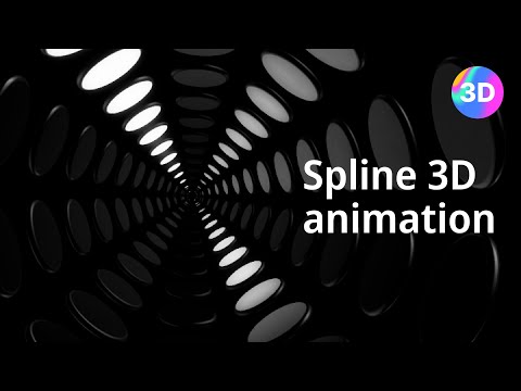 Interactive 3D Spline Animation Tutorial