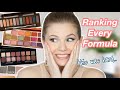 Ranking High-End Eyeshadow FORMULAS From Worst To Best// Oh my gosh this was practically impossible