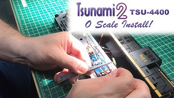 Tsunami2 TSU-4400, Atlas O Scale RS3 Installation