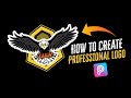 HOW TO MAKE PROFESSIONAL LOGO | HOW TO CREATE A LOGO FOR YOUTUBE CHANNEL | LOGO DESIGN TUTORIAL |
