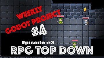 Weekly Godot Project #4: RPG Top Down Game, Devlog #3