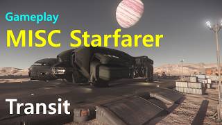 Misc Starfarer Gemini Transit To Port Olisar - Star Citizen Gameplay