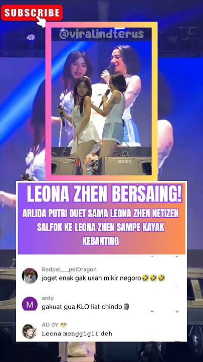 CANTIKNYA LEONA ZHEN DAN ARLIDA PUTRI #fypシ #fyp #shorts #live #arlidaputri #leonazhen #viral