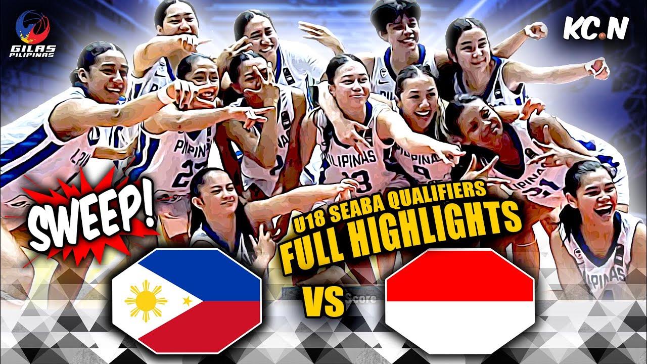 SWEEP! Gilas U18 vs Indonesia Highlights FIBA U18 Women's Asia Cup