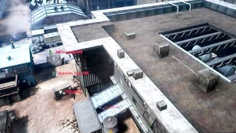 Call of Duty: Black ops Epic across-the-map tomahawk on Radiation.