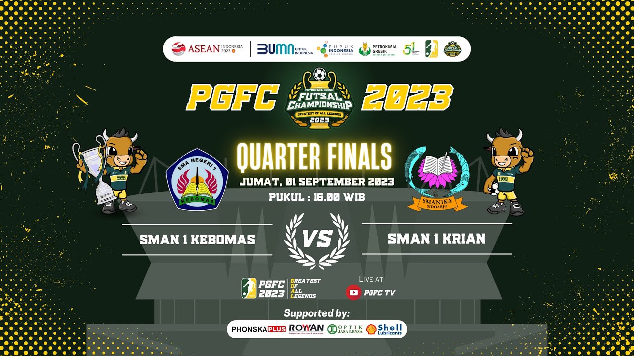 (DAY 11) SMAN 1 KEBOMAS VS SMAN 1 KRIAN