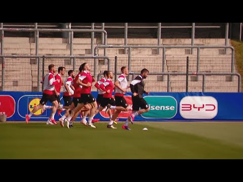 საქართველოს ნაკრები ჩეხეთთან მატჩისთვის ემზადება