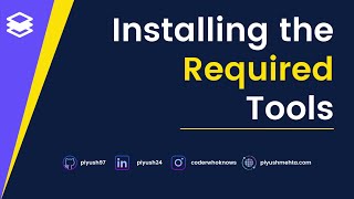 Learn Full Stack Development by developing a SaaS startup! Part 1 | Installing the required tools