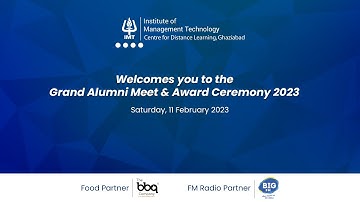 IMT CDL Alumni Meet & Alumni Excellence Awards Ceremony 2023