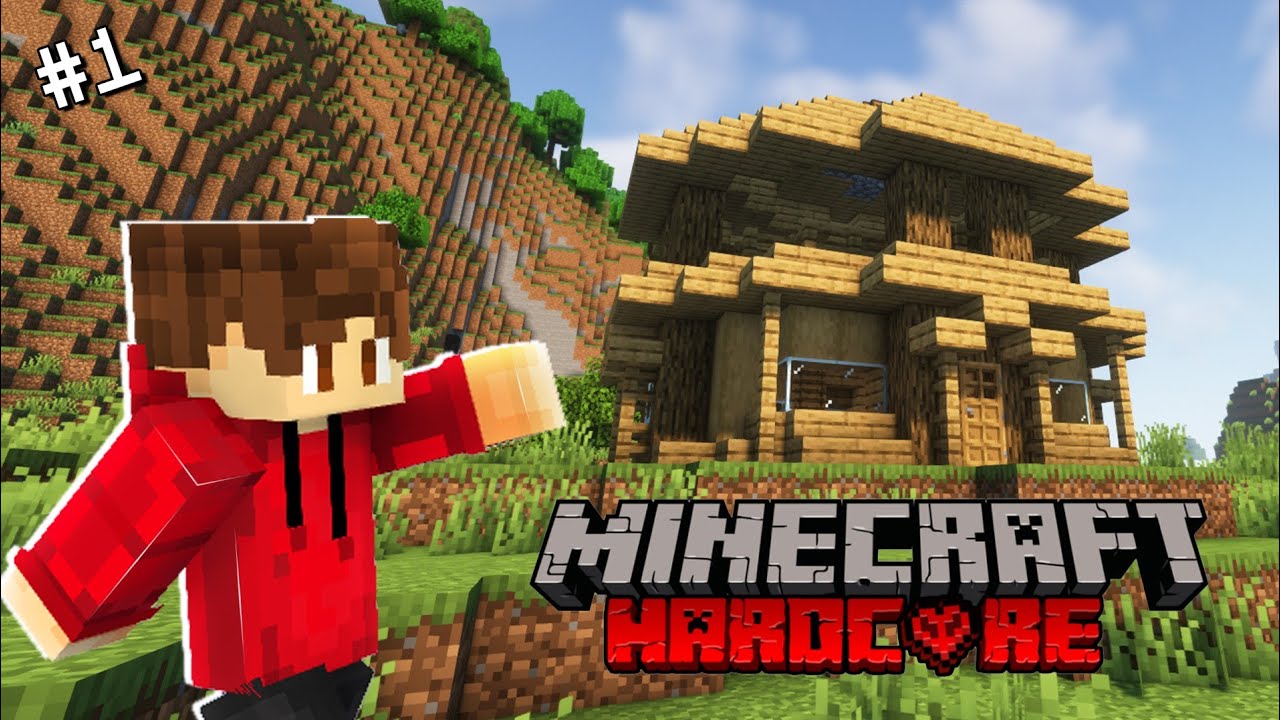 The Perfect Start In Minecraft Hardcore (Hindi) - YouTube