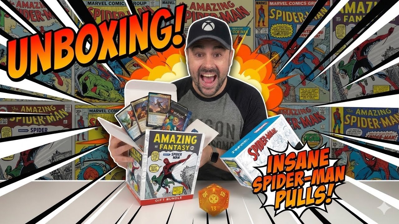 🕷️ Spider-Man MTG Gift Bundle Unboxing