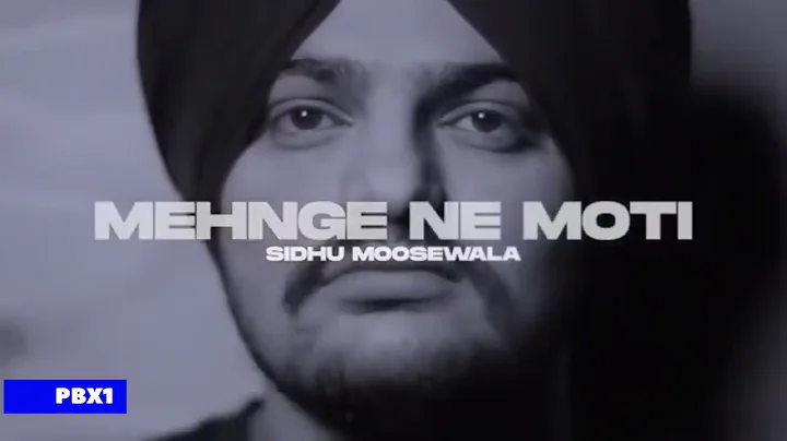 Mehnge Ne Moti Song 🎧 Sidhumoosewala New Punjabi Song 2023 Music Video