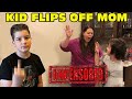 🖕 Kid Flips Off His Mom And Then Gets Spanked! - [ Uncensored Version ]