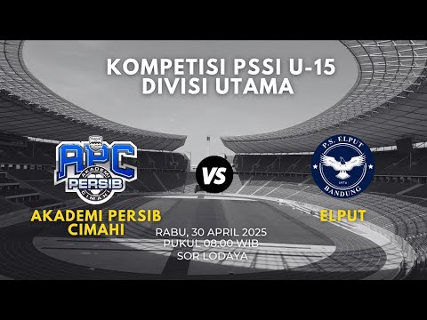&#128308;PIALA PERSIB 2025 | PSSI KOTA BANDUNG | KU 15&#128205;SOR LODAYA &#128276;IPI-GS VS SAINT PRIMA | 09.30-11.00
