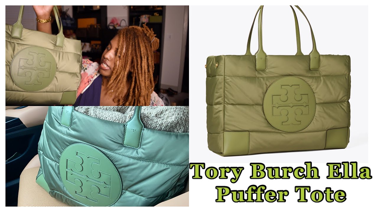 Tory Burch Double Unboxing ! ft. Ella Puffer Tote ----thecompletedlook -  YouTube
