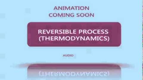 Reversible process (thermodynamics)