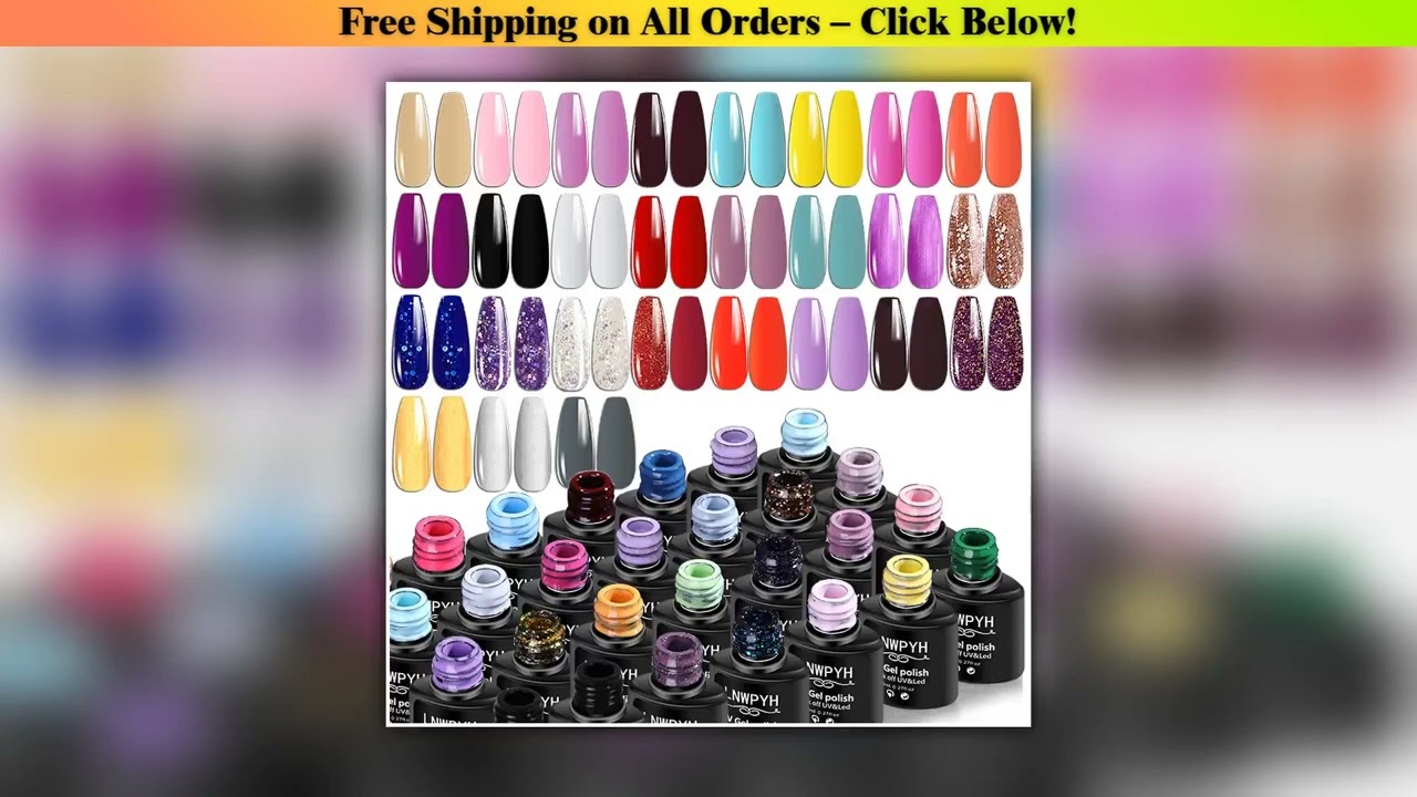 Nail Polish Kit Acrylic Nail Kit Poly Nail Gel Set With Nail Lamp Nails Extension Glitter Gel UV