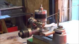O. S. Max III .15 Engine Test