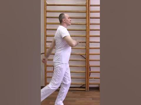 Настоящая Ходьба на месте. - YouTube