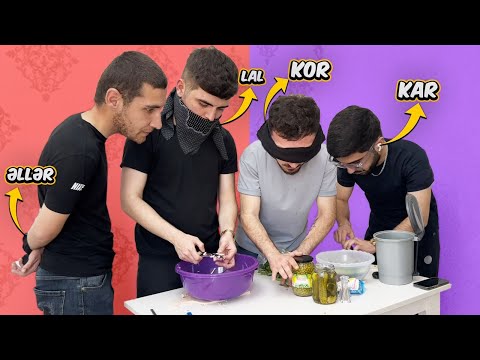 LAL KAR KOR YEMƏK HAZIRLADIQ !  (ZƏHƏRLƏNDİK)