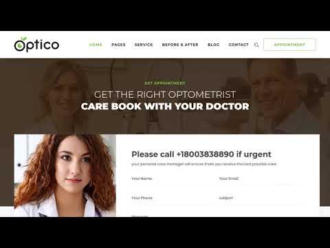 Optico | Eyecare HTML Template