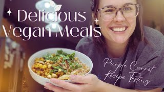 Purple Carrot Review Ep 04 - Vegan- Veganuary-Meal Kit