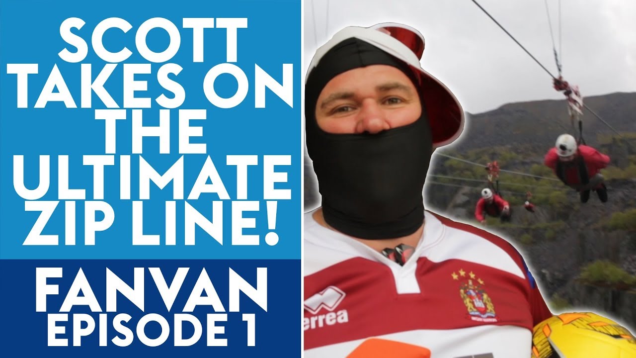 The ultimate zip line & calling out Will Greenwood!, Scott Quinnell's Fan  Van