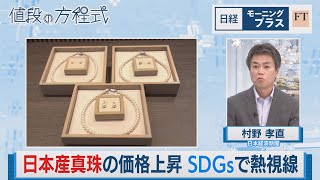 日本産真珠の価格上昇 SDGsで熱視線【日経モープラFT】（2023年6月27日）