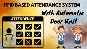 RFID Based Attendance System With Automatic Door Unit || Embedded Application ||  Embedded Projects