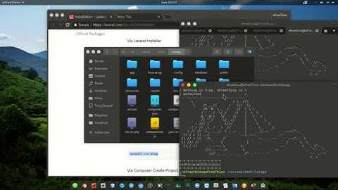 WebDev 7: Membuat Project Baru Laravel