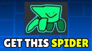 How To Get Smiley Face Spider In Geometry Dash (2026) - Get Smiling/Silly Face Spider Geometry Dash screenshot 5