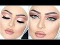 Full Glitter Cut Crease MARWA YEHIA مكياج عيون جليتر كت كريس مع مروة يحيي
