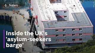 Inside the Bibby Stockholm - the UK government’s ‘asylum seeker barge’